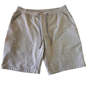 Lululemon City Sweat Shorts Mens XL Gray Drawstring Athletic Lounge Casual